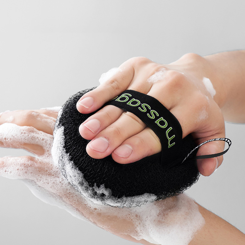 Home Bathroom Cleaning Machine - スポンジのクリーニングブラシ,シャワーやボディクリーナー,角質除去洗濯機,3Dマッサージ,バスルーム用品