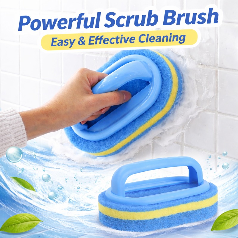 Home Goods Bathroom Accessories - 家庭用掃除ブラシ ハンドル付き 食器用洗剤 浴室 キッチン 浴槽