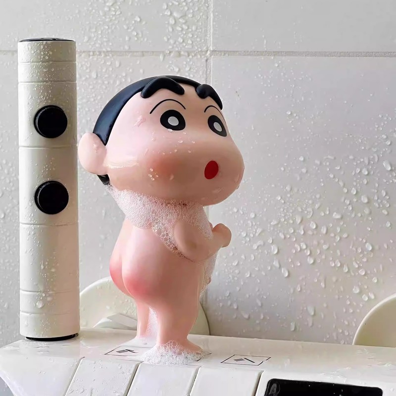 Home Goods Bathroom Accessories - お風呂用クレヨンしんちゃんかわいい装飾浴室洗面台アクセサリー家庭用家具ハイエンド小さくてユニーク
