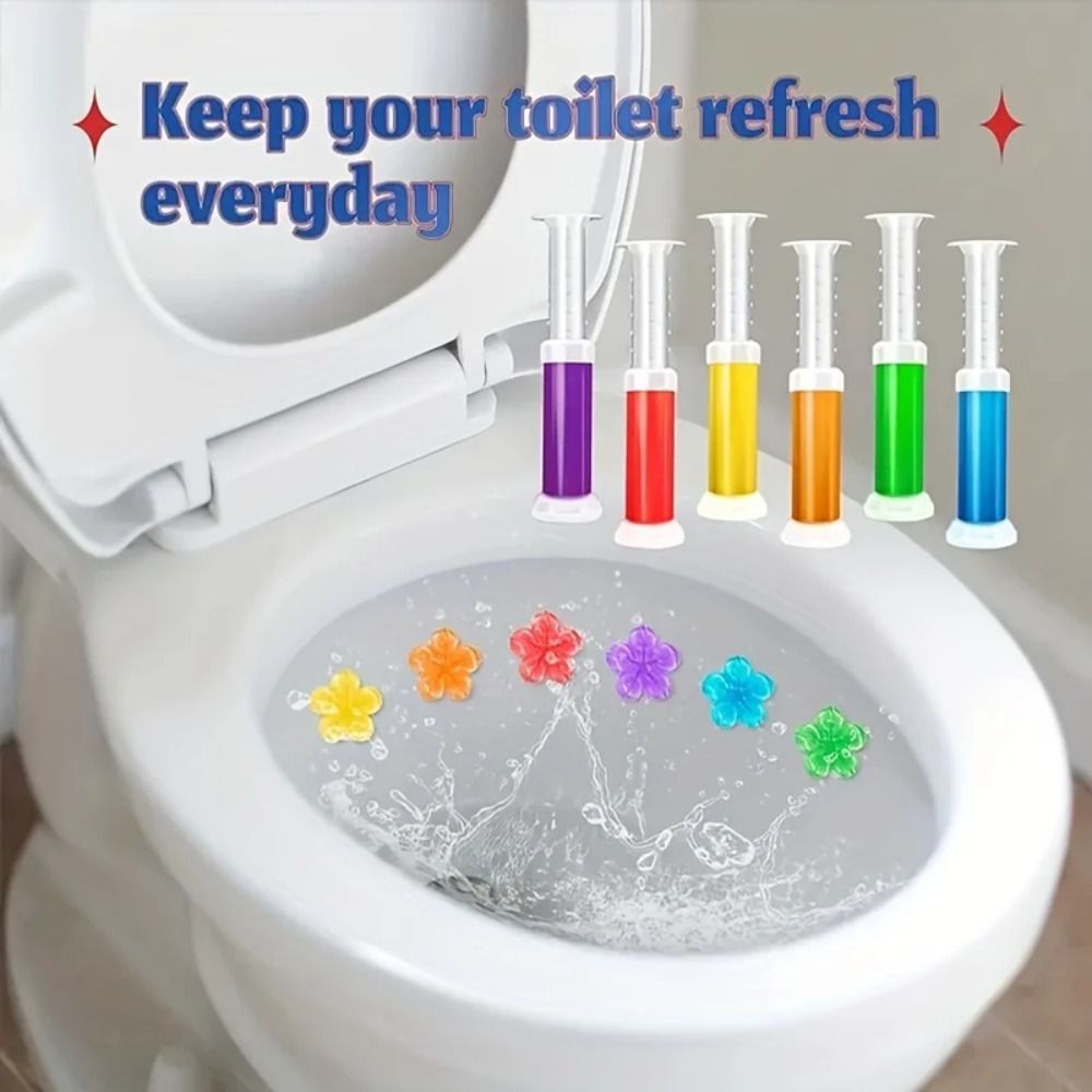 Home Bathroom Freshener - 2024年 アロマフラワー トイレクリーナー ジェル ニードル洗剤 トイレ洗浄剤