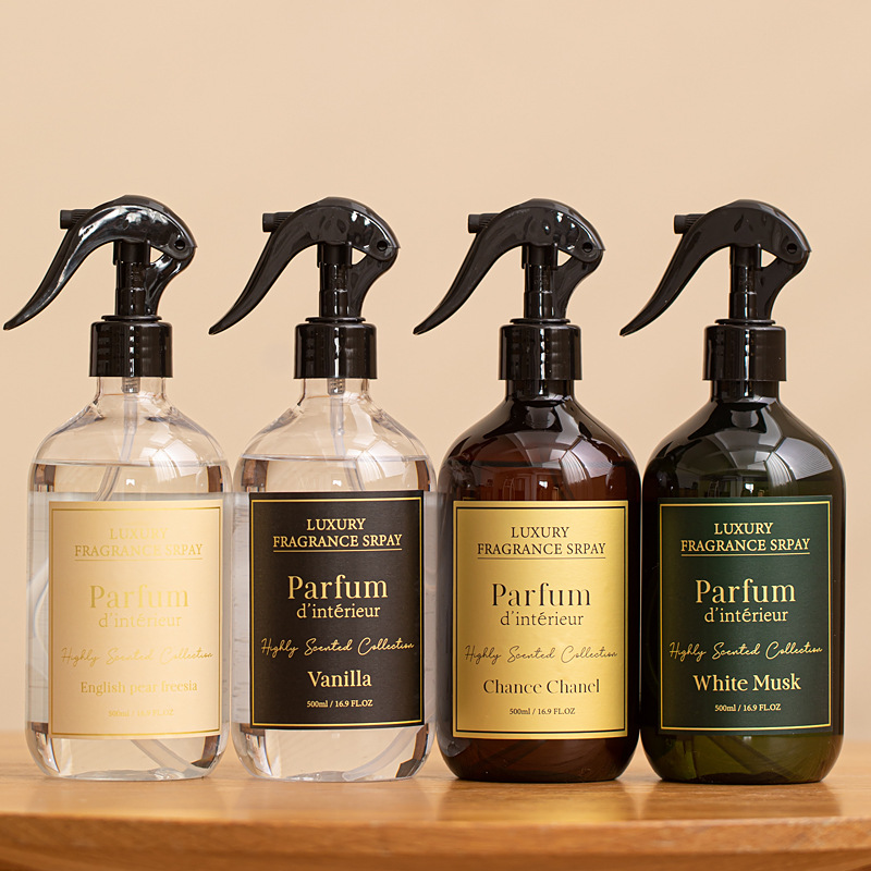 Home Bathroom Freshener - ルームスプレー消臭剤、天然エッセンシャルオイル配合のエアフレッシュナースプレー、家庭の浴室やキッチン用、500ML/16.9FL OZ