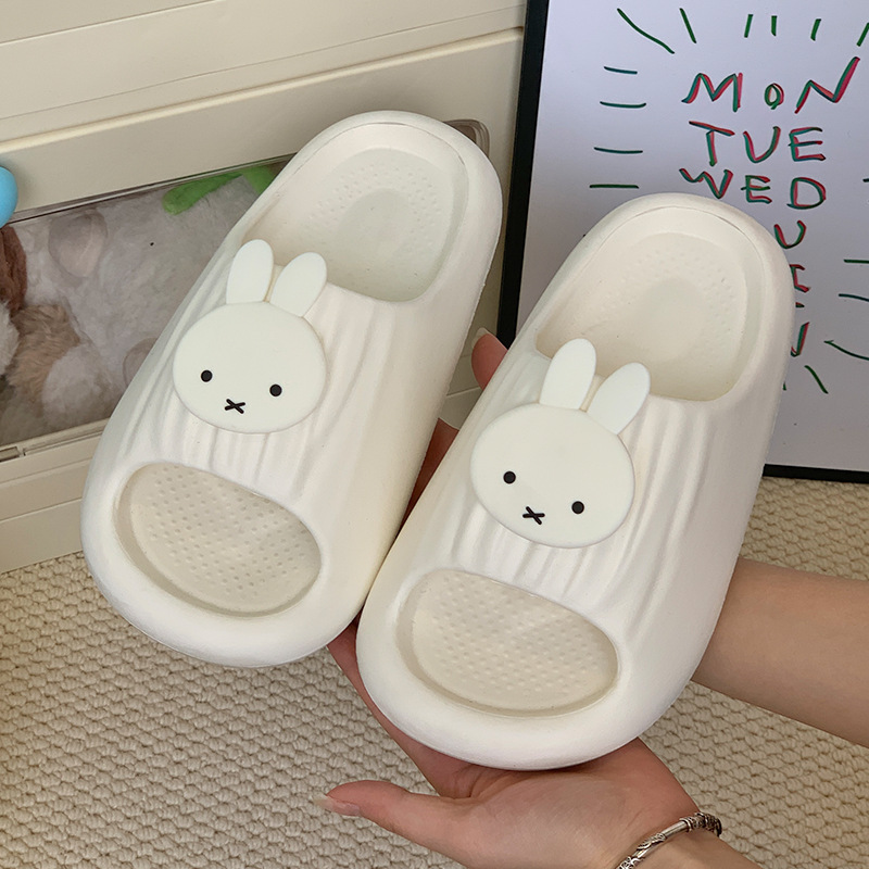 Home Goods Bathroom Accessories - ホットカートゥーンミッフィーシリーズソフトソールスリッパ 創造性あふれる可愛い寝室・浴室用滑り止めスリッパ 家庭用品ギフト