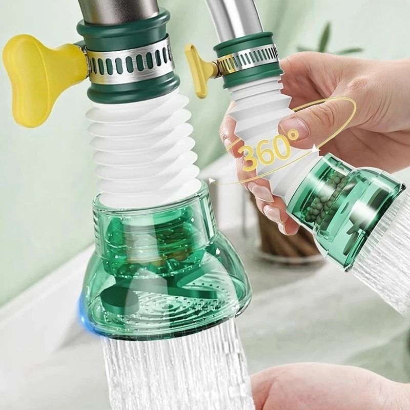 Home Bathroom Taps - ユニバーサル 360 度回転可能な蛇口フィルター/格納式調整可能な柔軟なタップエクステンダーキッチンバスルームアクセサリー