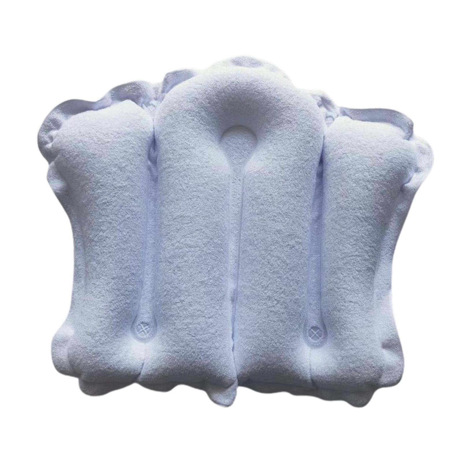 インフレータブルバスピロー、速乾性バスクッション、滑り止め浴 - Bathtub Pillow Inflatable のレビューと価格