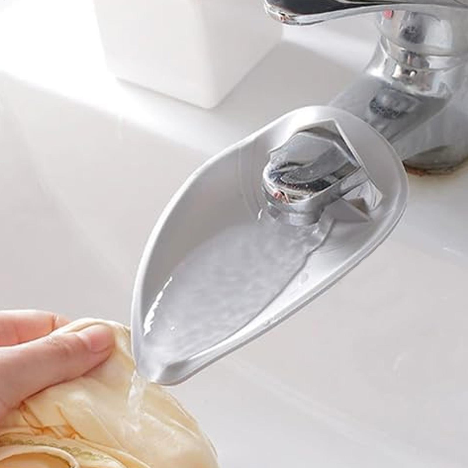シンクの蛇口延長器 1PC 浴室のシンクの蛇口エクステンダー - Home Bathroom Taps のレビューと価格