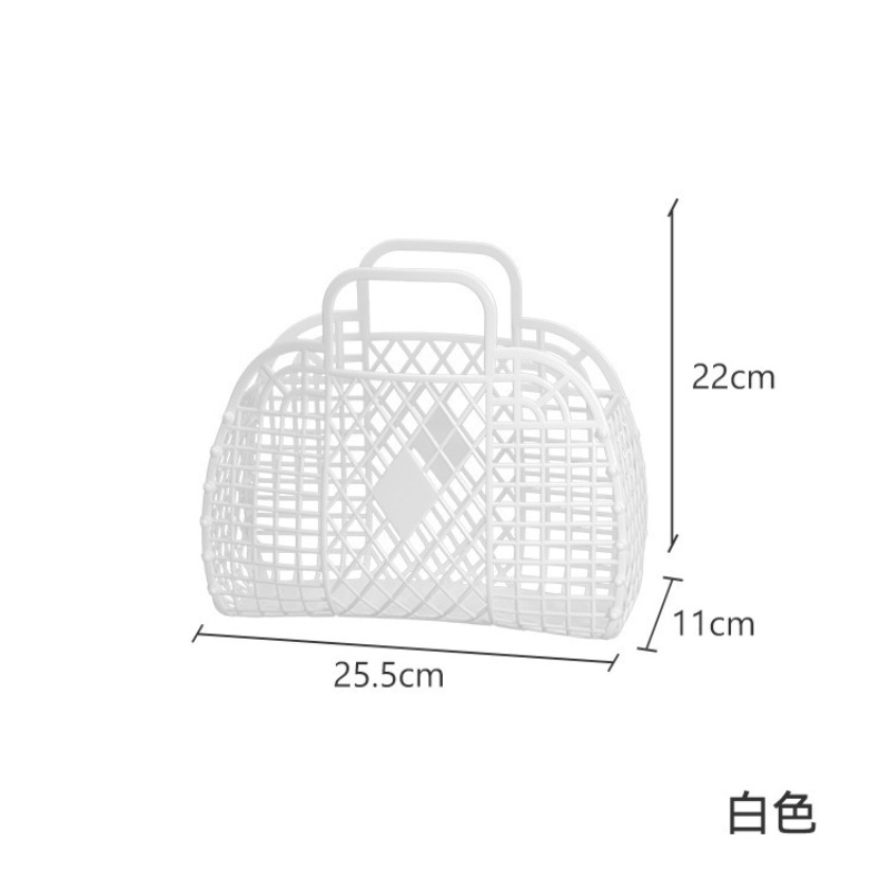 取り外し可能なシャワーバスケットプラスチックバスジェリーバッ - Home Bathroom のレビューと価格
