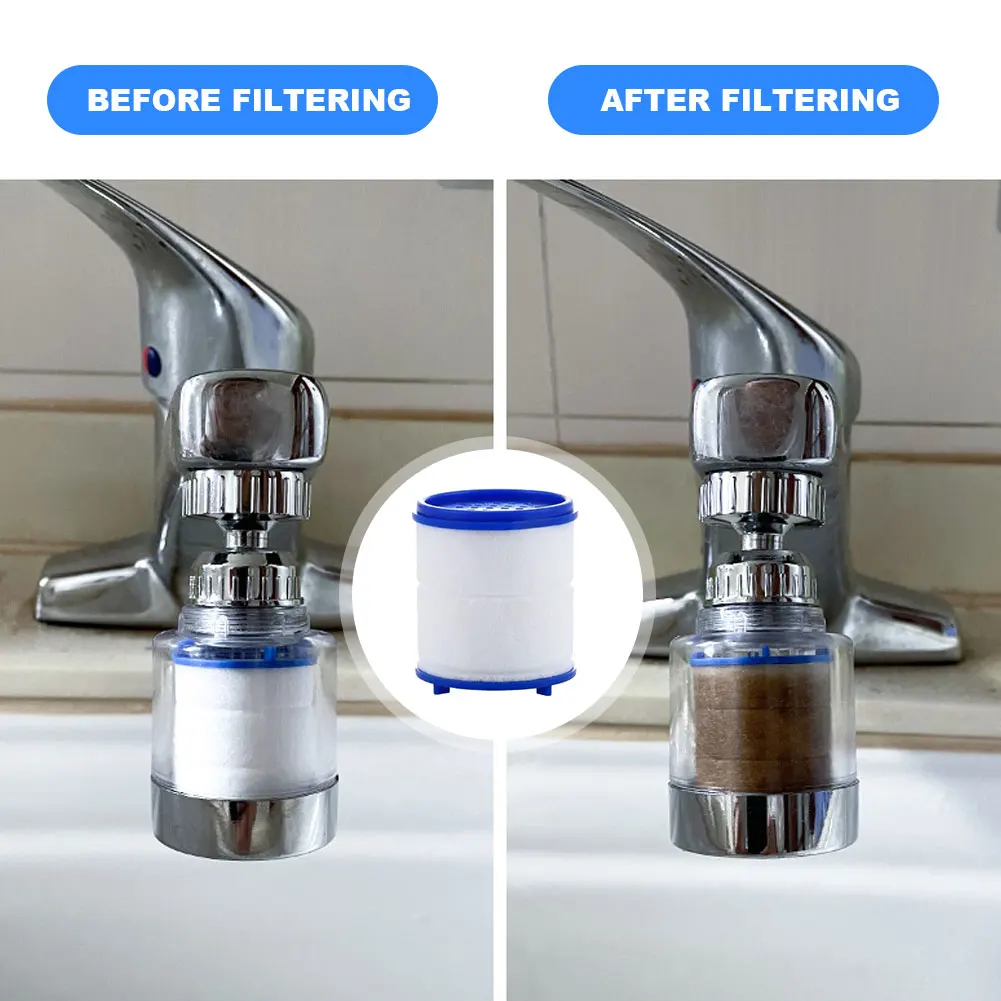 蛇口フィルターエレメント浄水器フィルター塩素重金属除去蛇口ア - Home Bathroom Taps のレビューと価格