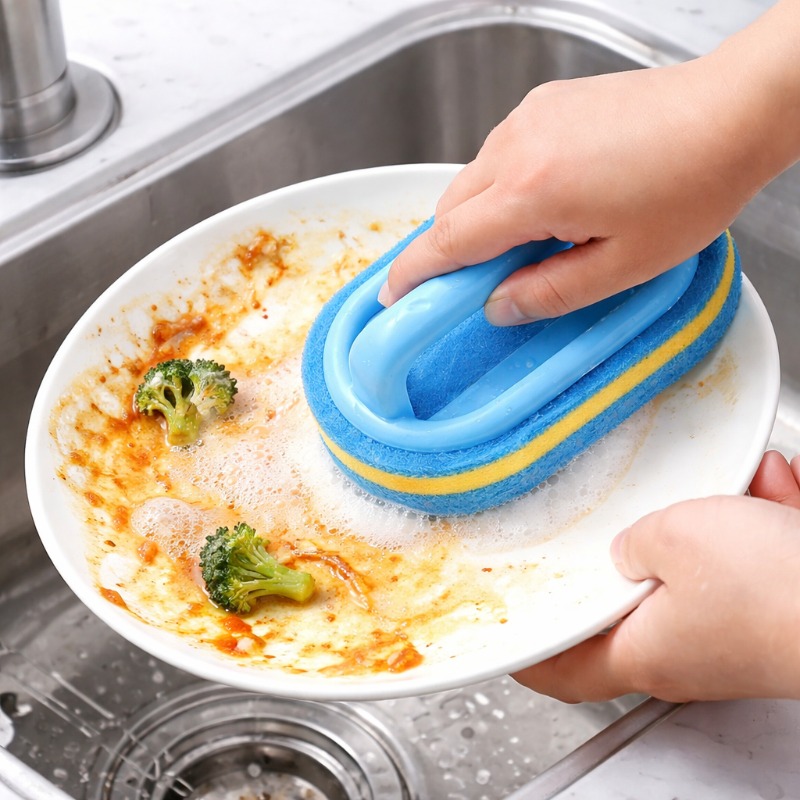 家庭用掃除ブラシ ハンドル付き 食器用洗剤 浴室 キッチン  - Home Goods Bathroom Accessories のレビューと価格