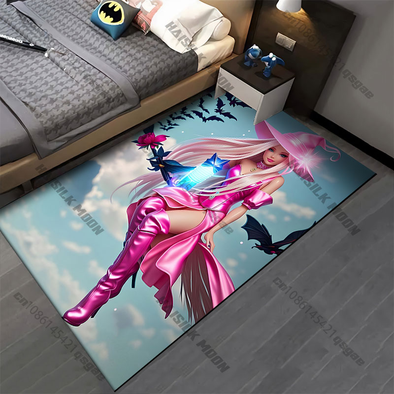 魔法の魔女鮮やかなファンタジーシーンカーペットヨガリビングル - Home Bathroom Scene のレビューと価格