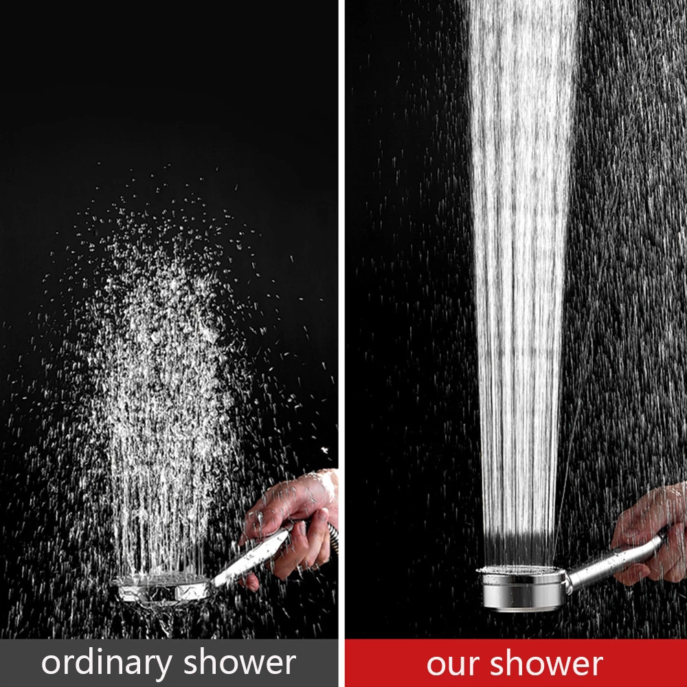 304 ステンレス鋼のシャワーヘッド、ハンドヘルドバスレイン - Home Bathroom Taps のレビューと価格