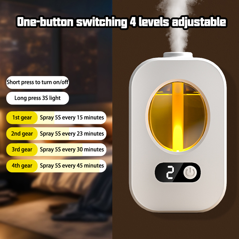 自動ディフューザー アロマセラピーマシン 空気清浄機 トイレ - Home Bathroom Freshener のレビューと価格