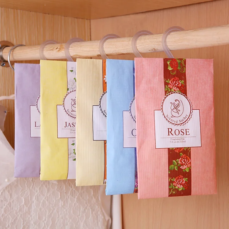 ワードローブサシェ 5 個車用芳香剤アロマセラピーの香り持続 - Home Bathroom Freshener のレビューと価格