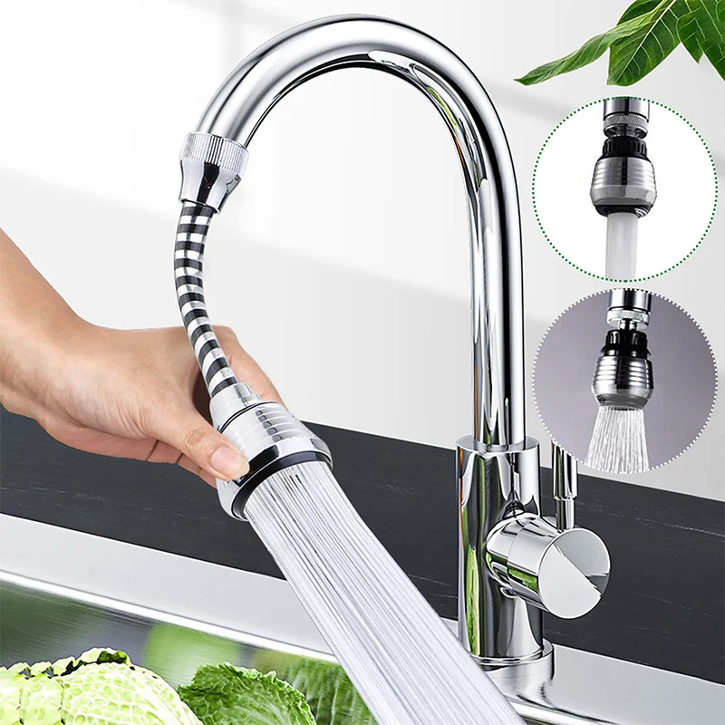 蛇口エクステンダーノズル回転可能な蛇口調節可能な加圧アンチス - Home Bathroom Taps のレビューと価格