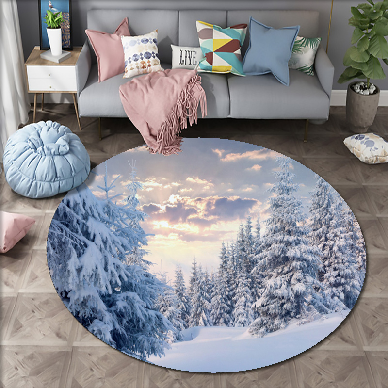 クリスマスウッドの雪の舞台カーペット,大晦日の贈り物,ボヘミ - Home Bathroom Scene のレビューと価格