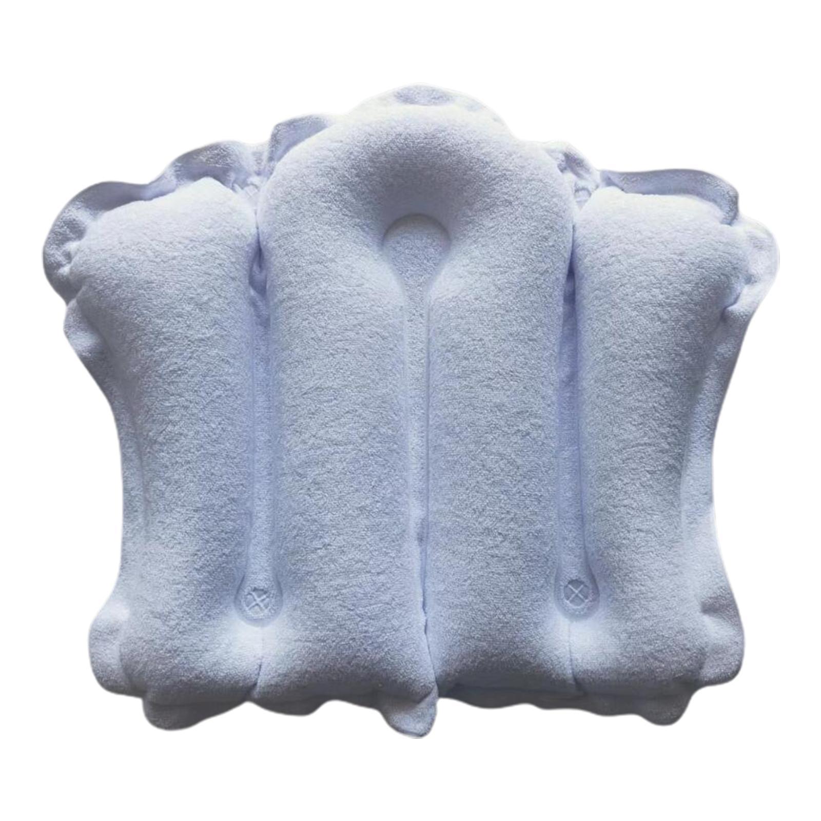 インフレータブルバスピロー 防水SPAバスタブヘッドレスト  - Bathtub Pillow Inflatable のレビューと価格