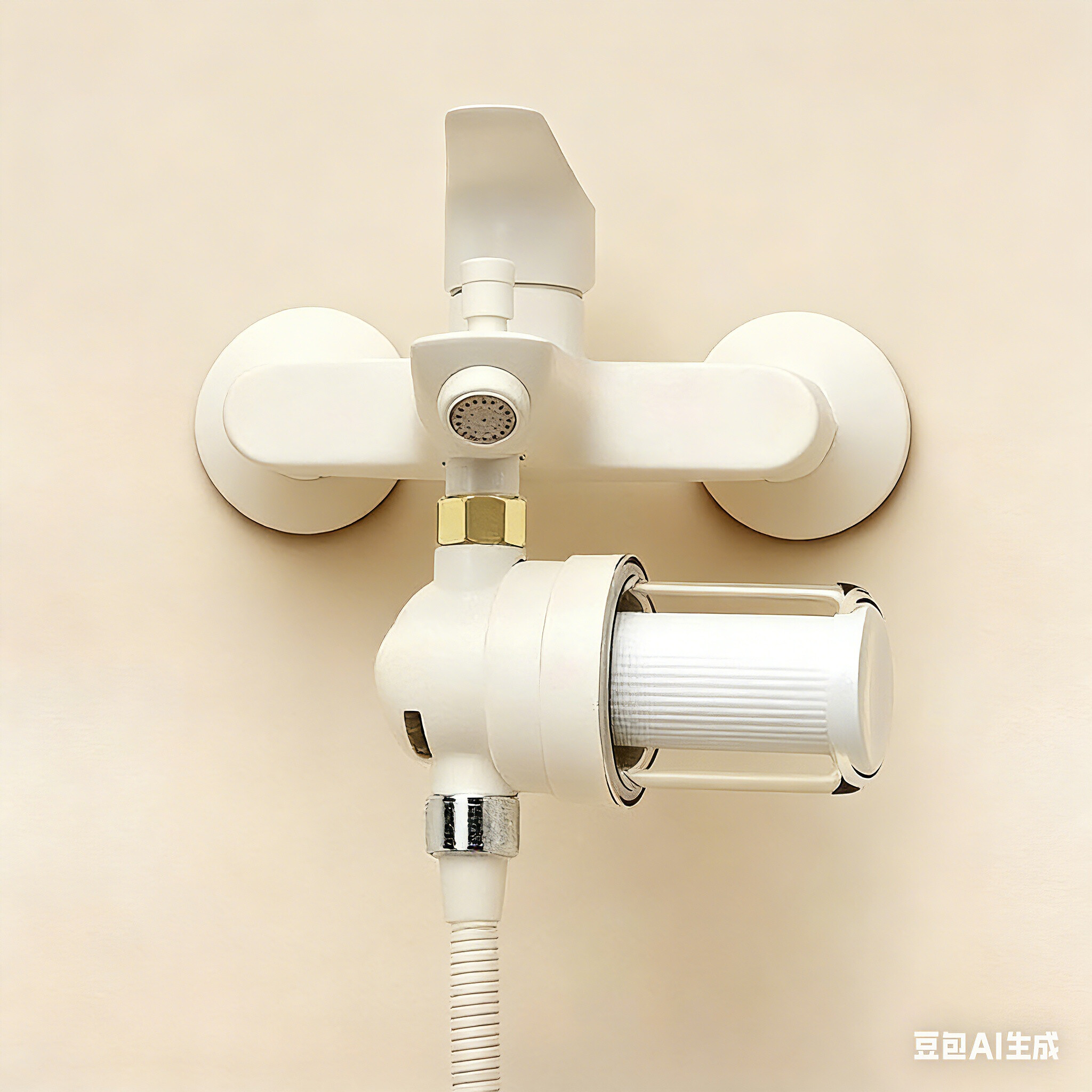 プレシャワーヘッド、家庭用シャワーセット、スケール・塩素除去 - Home Bathroom のレビューと価格