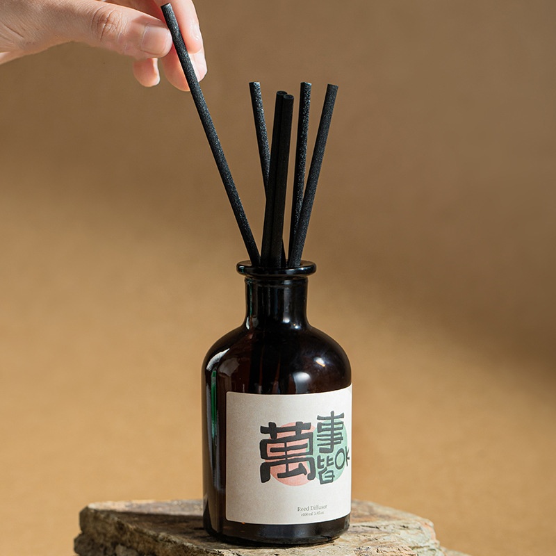 籐リードディフューザースティック天然植物アロマディフューザー - Home Bathroom Freshener のレビューと価格