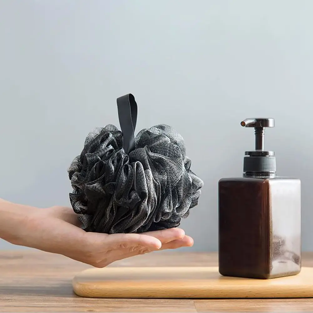 ソフトシャワーメッシュ発泡スポンジ角質除去スクラバー黒バスバ - Home Bathroom Cleaning Machine のレビューと価格