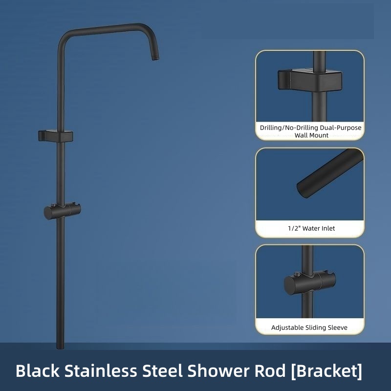 ステンレス鋼シャワーアダプターチューブセットバスシャワーヘッ - Home Bathroom Taps のレビューと価格