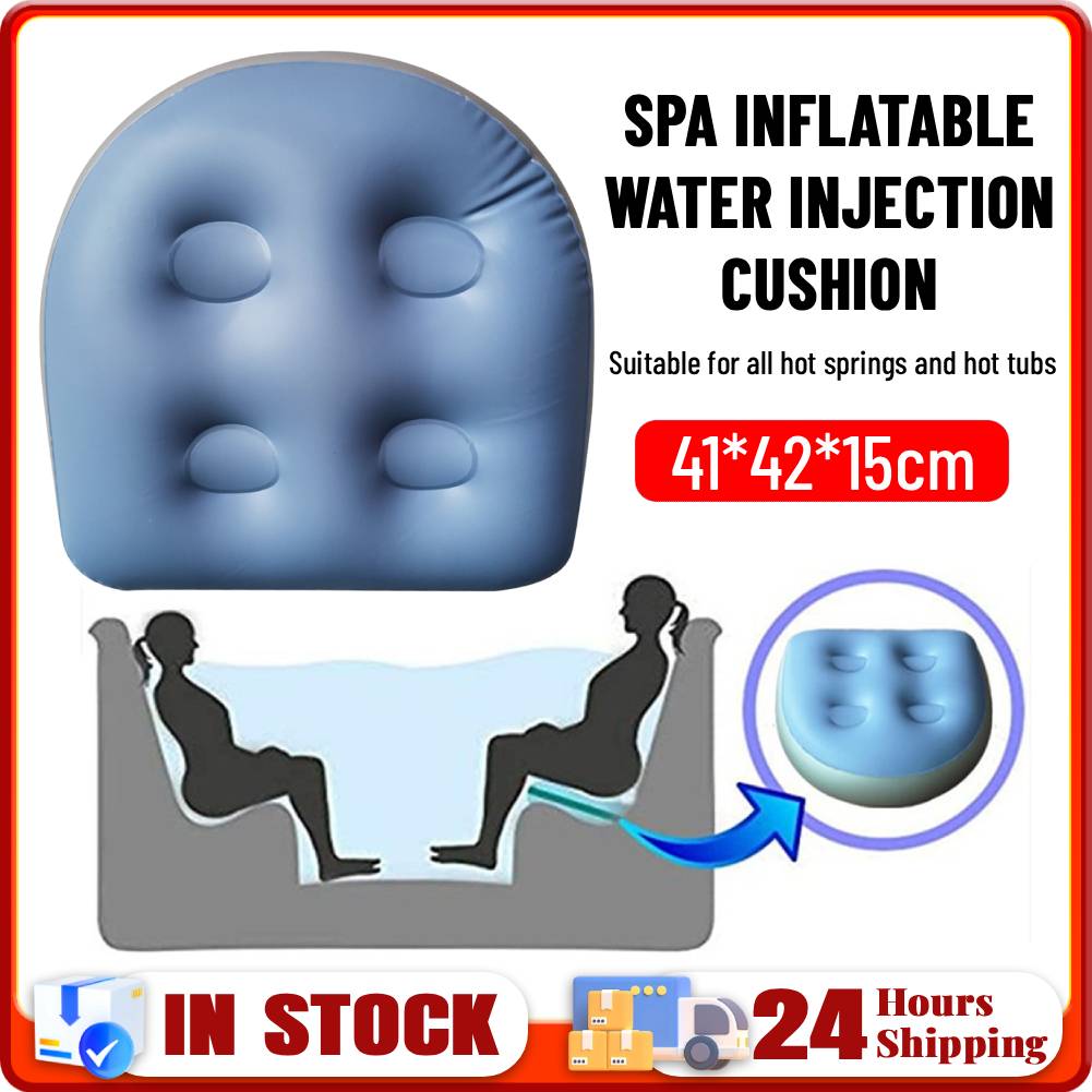 シートバススパクッション インフレータブル水注入式 二重目的 - Bathtub Pillow Inflatable のレビューと価格