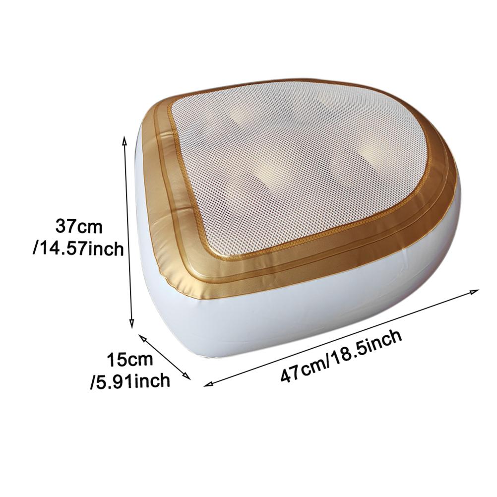 スパとジャグジー用のスイミングクッション,メッシュカバー付き - Bathtub Pillow Inflatable のレビューと価格