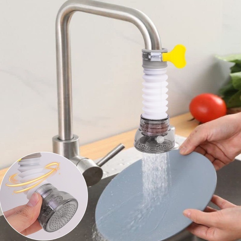 ユニバーサル 360 度回転可能な蛇口フィルター/格納式調整 - Home Bathroom Taps のレビューと価格