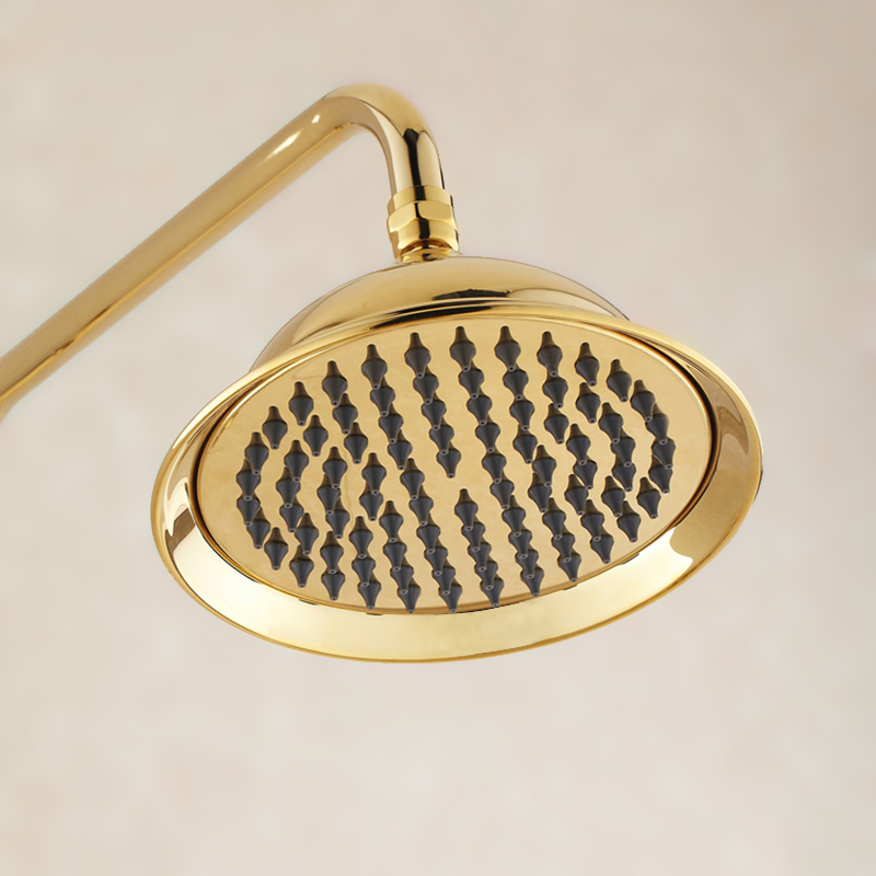 ステンレス鋼ゴールド降雨シャワーヘッドシャワー蛇口ヘッド浴室 - Home Bathroom Taps のレビューと価格