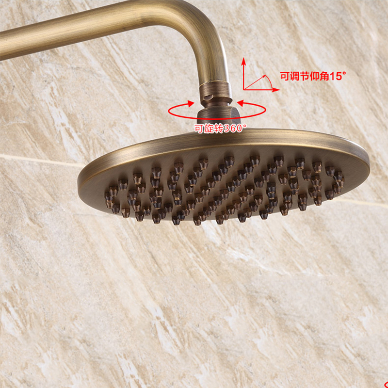 ステンレス鋼ゴールド降雨シャワーヘッドシャワー蛇口ヘッド浴室 - Home Bathroom Taps のレビューと価格