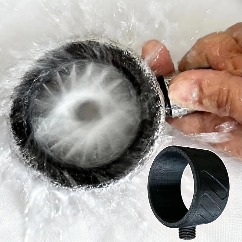 1 個男性用シャワーノズルスパイラルデザイン高圧シャワーヘッ - Home Bathroom のレビューと価格