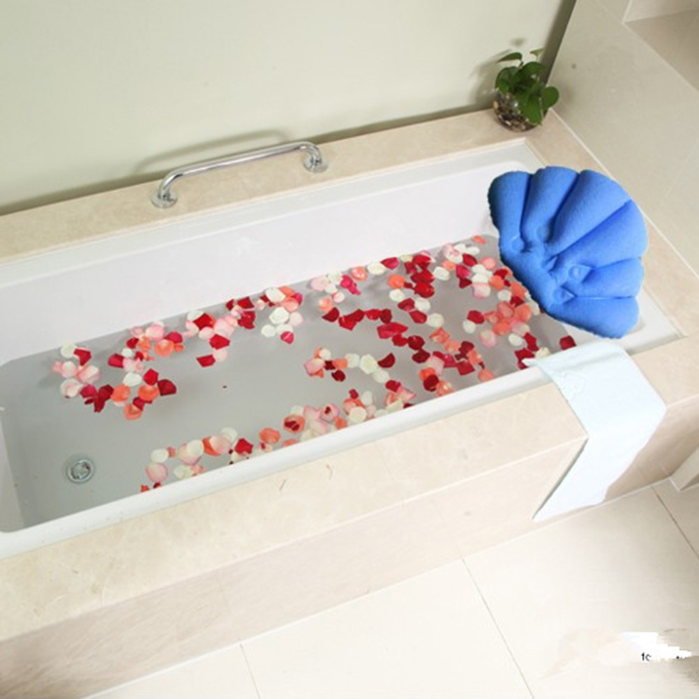 2 個の浴槽用インフレータブルバス枕、吸盤付き布製トップ、リ - Bathtub Pillow Inflatable のレビューと価格