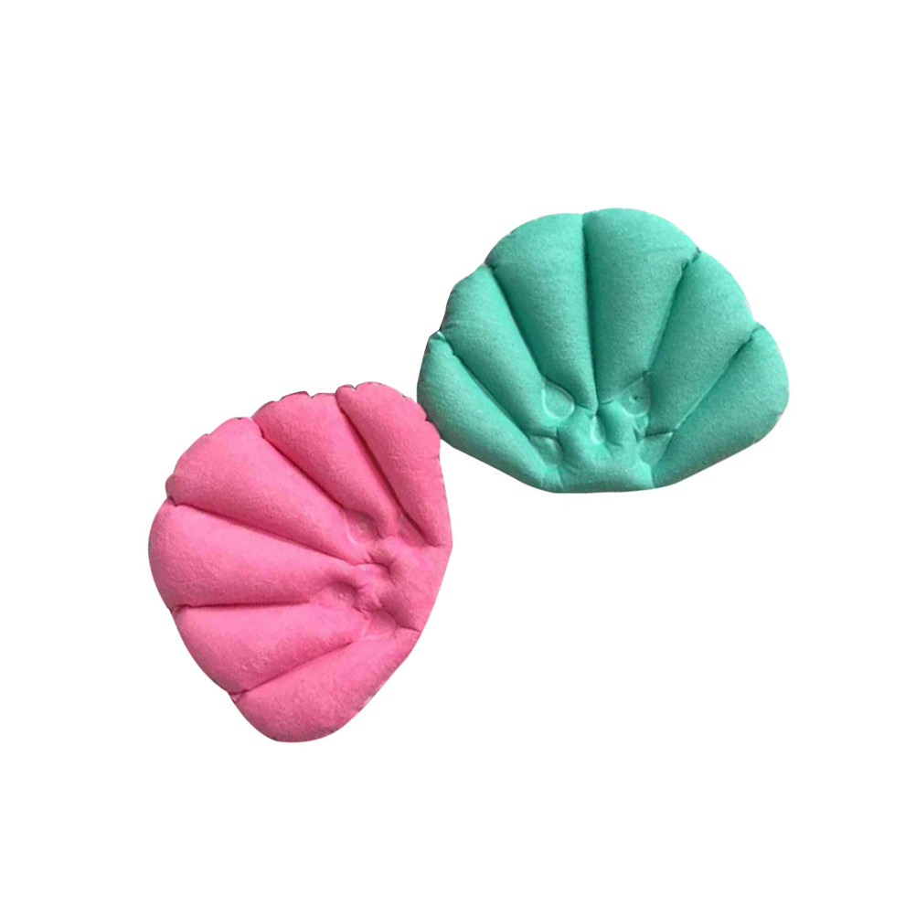 2 個の浴槽用インフレータブルバス枕、吸盤付き布製トップ、リ - Bathtub Pillow Inflatable のレビューと価格