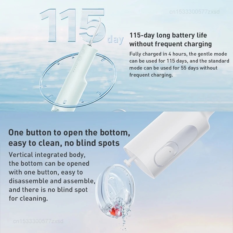 XIAOMI MIJIA ポータブル口腔洗浄器 F300 歯 - Home Bathroom Cleaning Machine のレビューと価格