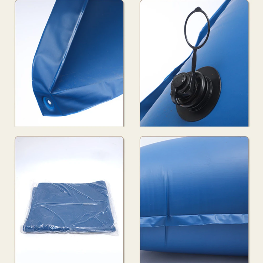 PVC製の膨らませるプール枕は、水泳プールや浴槽用で、落ち葉 - Bathtub Pillow Inflatable のレビューと価格